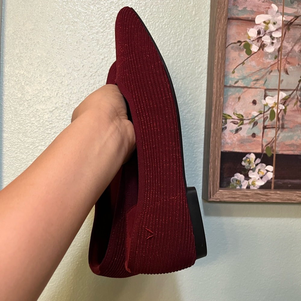 Vivaia Margot 2.0 Square Toe Sparkle shoes / size 40 - Picture 5 of 6